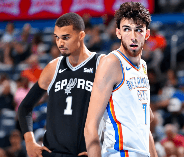 Thunder derrotó por poco a los Spurs 122-121, enfrentamiento de talentos de Wenbanyama y Holmgren